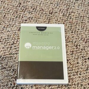Creative Memories Memory Manager 2.0 in Green and Brown